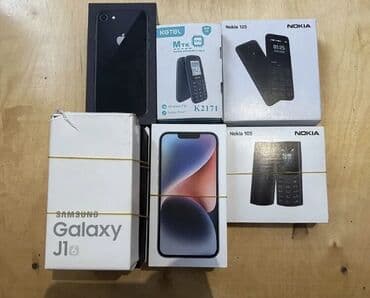 Klaviaturalar: Telefon,elektronika üçün qutular satılır.Apple,Samsung,Nokia,Xiomi — 4