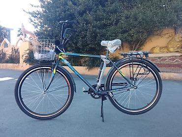 Şəhər velosipedləri: Şəhər və gündəlik istifadə üçün çoxfunksiyalı velosiped - Bərk polad — 1