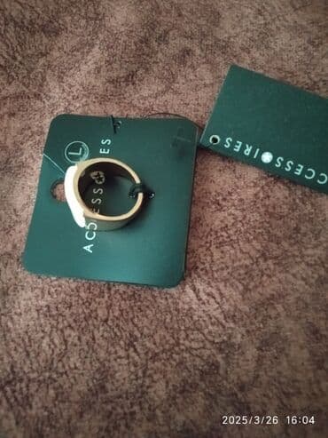 tek qas gumus uzuklerin qiymeti: Paslanmayan üzük — 3