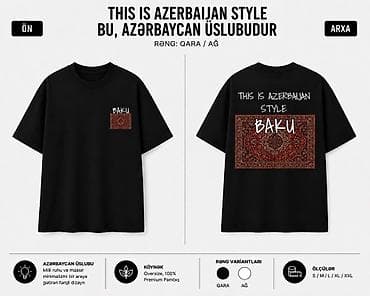 trapes salvar modelleri: Məhsul: “This is Azerbaijan Style – BAKU” oversize köynək — 2