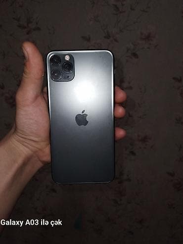 iphone x işlenmiş: IPhone 11 Pro Max, 64 GB, Space Gray, Face ID — 1