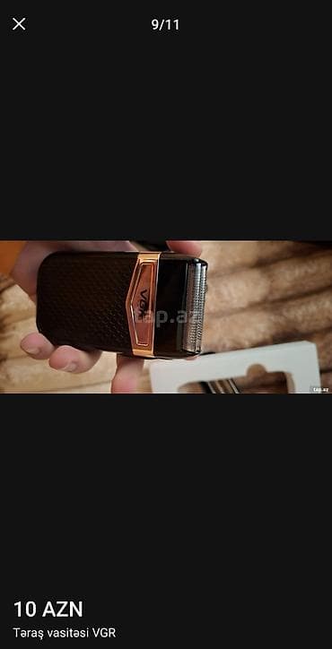 Наручные часы: VGR VOYAGER üz qırxan maşını,üzü 0 a vurur bir qədər uzunluqdan sonra — 9