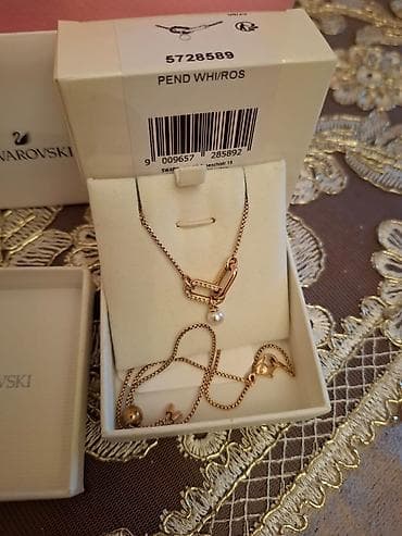 750 prob qizil haranindi: Boyunbağı, Swarovski, Çəhrayı qızıl — 1