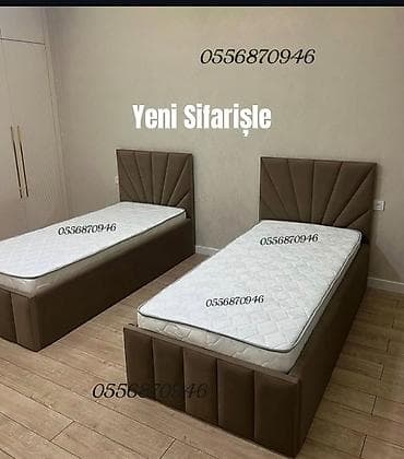 Birnəfərlik, Bazasız, Pulsuz matras, Siyirməsiz, Rusiya, Sadə laminat