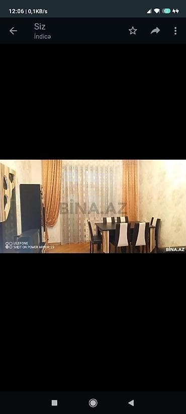 gencede kiraye ev: Mənzil 8 mk-nda Bravo,Macdonald's Azadlıq.m 5 dəq.məsafədə — 5