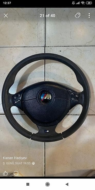 momo rul satisi: BMW üçün orijinal ehtiyat hissələri və interyer detallarının dəsti — 1