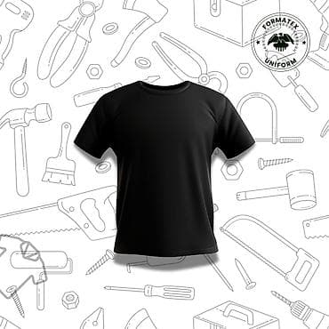 Kostyumlar: Qara rəngdə iş geyimləri – polo və t‑şört Məhsul xüsusiyyətləri: - — 2