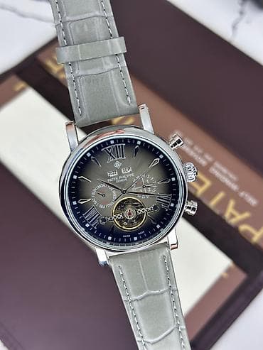 rus saati: Qol saatı, Patek Phillipe, rəng - Boz — 2