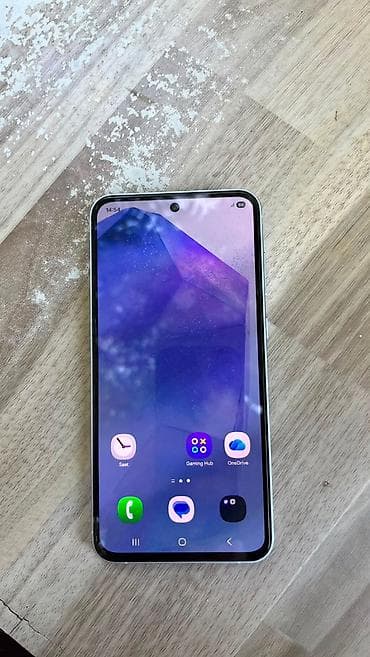 poco 6x pro: Samsung Galaxy A55 5G, 128 GB, rəng - Ağ — 1