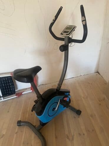 где можно купить скейтборд в баку: Maqnitik velotrenajor - Rəng: mavi-qara - Kompakt, ev istifadəsi üçün — 2