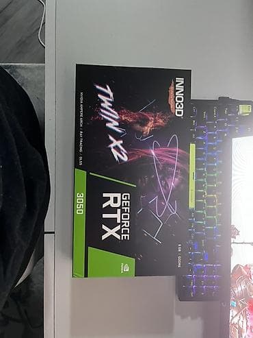 komputer barter: Videokart INNO3D GeForce RTX 3050, 6 GB — 2