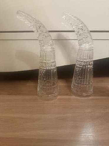 Fiqur, Şüşə, rəng - Ağ