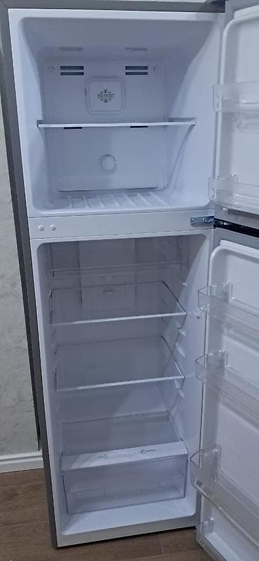 king elektrikli soba: Yeni 2 qapılı Hoffman Soyuducu Satılır, rəng - Gümüşü, Dolab içi — 2