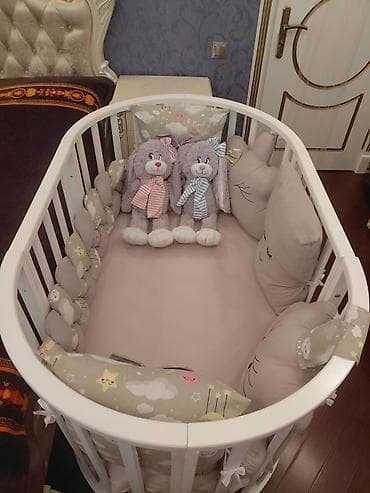 Oğlan və qız üçün, Yumru, Beşik, Dəst ilə, Matras ilə, Yellənmə mexanizmsiz