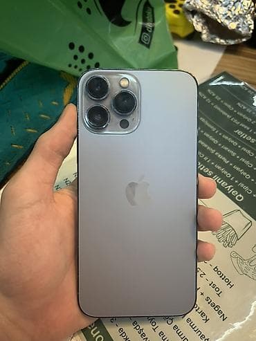 note 12 pro 5g: IPhone 13 Pro Max, 128 GB, Sierra Blue, Face ID — 1