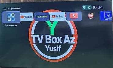 xiaomi mi box: Yeni Smart TV boks 2 GB / 16 GB — 4