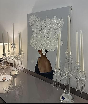 momo sekilleri: Rəsm əsəri – Teksturallya işlənmiş portret - Texnika: kətan üzərində — 2