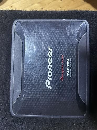 park radar sistemi: Pioneer avtomobil audio dəsti Komponentlər: - Avtomagnetola: Pioneer — 9