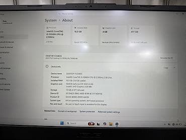 ASUS: ASUS TUF Gaming F15 (FX506LHB) - Prosessor: Intel Core i5-10300H — 4