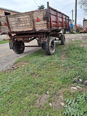 kuba ege 50: Traktor qoşqusu – 2 oxlu, dözümlü metal kuzovlu, yüksək bortlu — 5