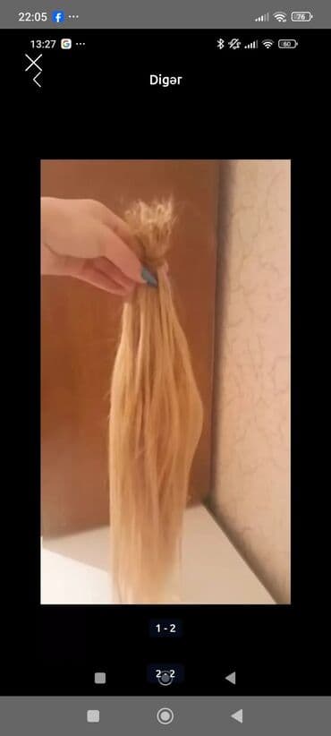 tonikanin istifadesi: Taxma saçlar, Təbii — 1