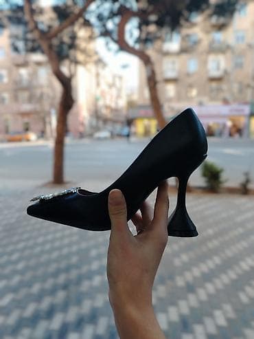 ayaqab: Ölçü: 36, rəng - Qara, Yeni — 2