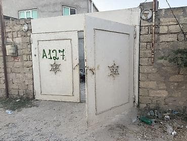qapı darvaza: Metal darvaza dəsti - Material: qalın metal təbəqə və möhkəm metal — 1