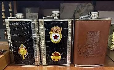 termal corab: Məhsul: Azərbaycan temalı cib kolbası (flask) və hədiyyə dəsti - — 4