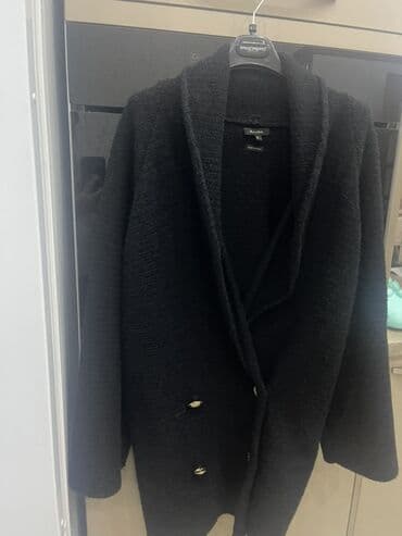 Спортивные костюмы: Massimo duty Qadınlar üçün qara trikotaj kardiqan/palto - Rəng: Dərin — 2