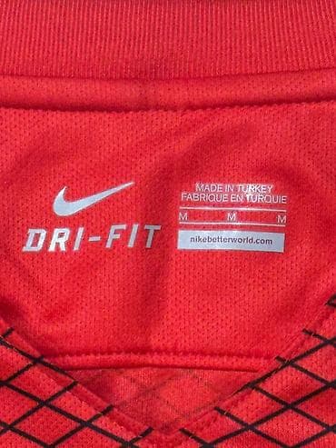 Мужская футболка, Nike, M, цвет - Красный — 4