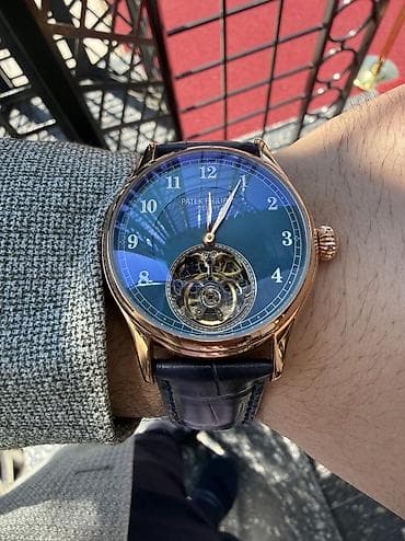 casio saatlari: Qol saatı, Patek Phillipe, rəng - Mavi — 1