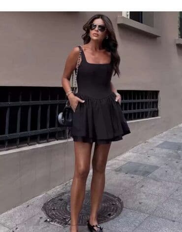 elbiseler: Gündəlik don, Mini, Zara, L — 2