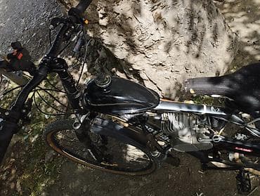 velosiped online: Benzin mühərrikli velosiped - Çərçivə: dağ/trekking tipli yüngül — 5