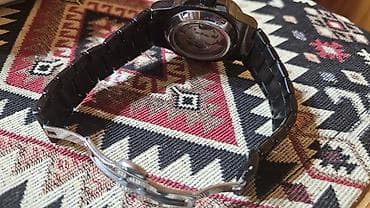 aldo saat: Patek Philippe üslubunda mexaniki qol saatı - Korpus: qara tonlarda — 2