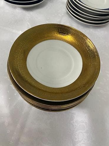Çay dəsti, rəng - Ağ, Farfor — 2