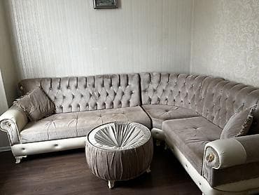 Künc divan dəsti - Stil: klasik/neo-klassik dizayn, kapitonaj