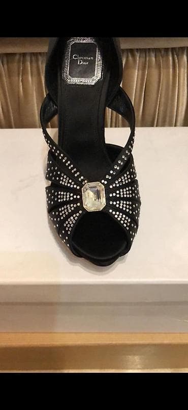 tufli: Tuflilər, Dior, Ölçü: 35, rəng - Qara, Yeni — 1