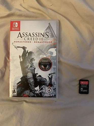 ps4 minecraft disk: Nintendo Switch Oyunu Assassins Creed 3 remastered Super yeni — 1