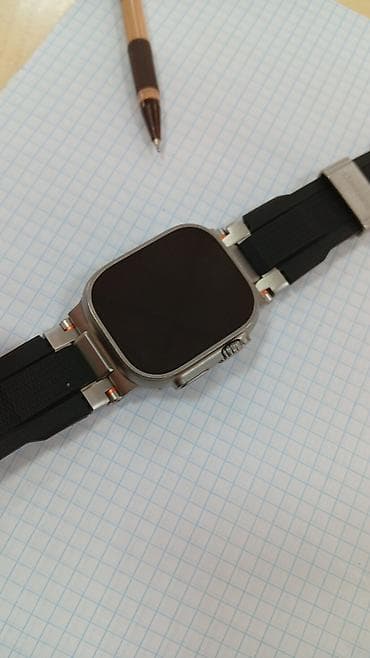 İşlənmiş, Smart saat, Apple, Sensor ekran, rəng - Qara