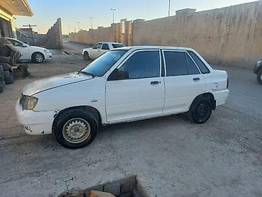 ucuz masin satişi: Saipa Saba (sedan) – ağ rəngdə, 4 qapılı, kompakt şəhər avtomobili — 2