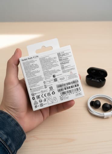 hyperx quadcast baku: Simsiz (Bluetooth) Qulaqcıqlar, Xiaomi, rəng - Qara — 1