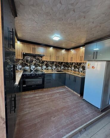 кухонный мебель: Sifarişlə mətbəx dəsti, Özü çəkən petlələr, Sadə laminat, Kredit yoxdur, Pulsuz çatdırılma — 4