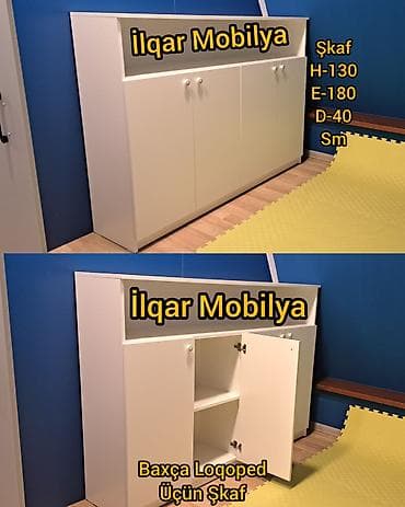 kolidor şkafı: Oğlan və qız üçün, Yeni, 4 qapılı, Açılan, Künc dolab — 2