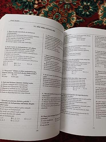 kitab test: Azərbaycan Dili testi satılır.5-9 sinifləri əhatə edir — 3