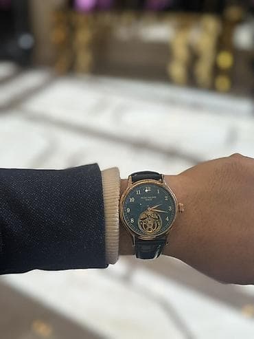 Смарт часы: Б/у, Наручные часы, Patek Phillipe, цвет - Голубой — 4