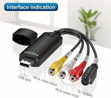 sip kabel: VHS to digital converter Bu adapter vasitəsilə köhnə kassetləri — 2