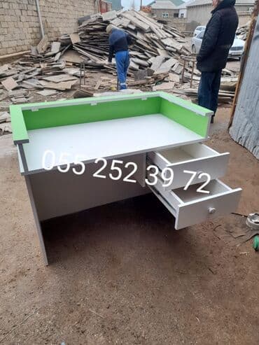 stol və stul dəstləri: Yeni, Kvadrat masa, 6 stul, Açılmayan, Stullar ilə, Taxta, Azərbaycan — 24