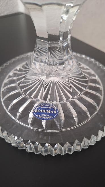 xrustal: Bohemax kəsmə kristal ayaqlı qablar dəsti - Brend: Bohemax - Mənşə — 4