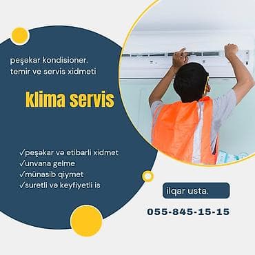 Təmir, Split kondisionerlər, Nasazlığın aradan qaldırılması, Zəmanətlə