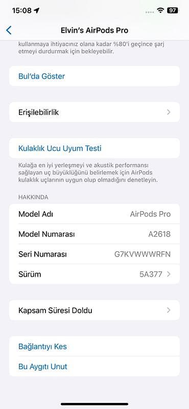 bluetooth qulaqciqlar: Simsiz (Bluetooth) Qulaqcıqlar, Apple, rəng - Ağ — 4